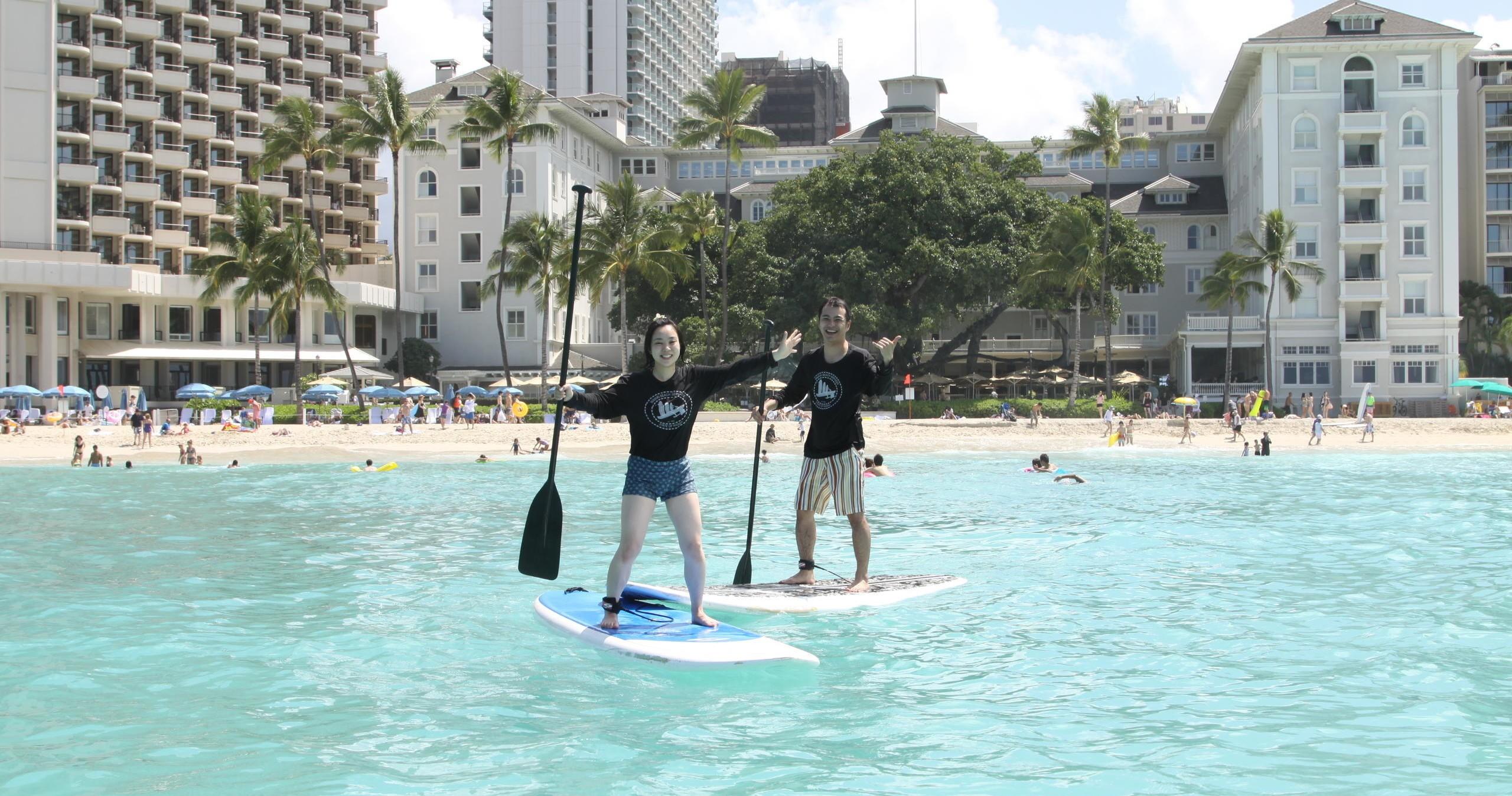 SUPボード シェラトン・ワイキキ・ハワイ｜ワイキキビーチサービス