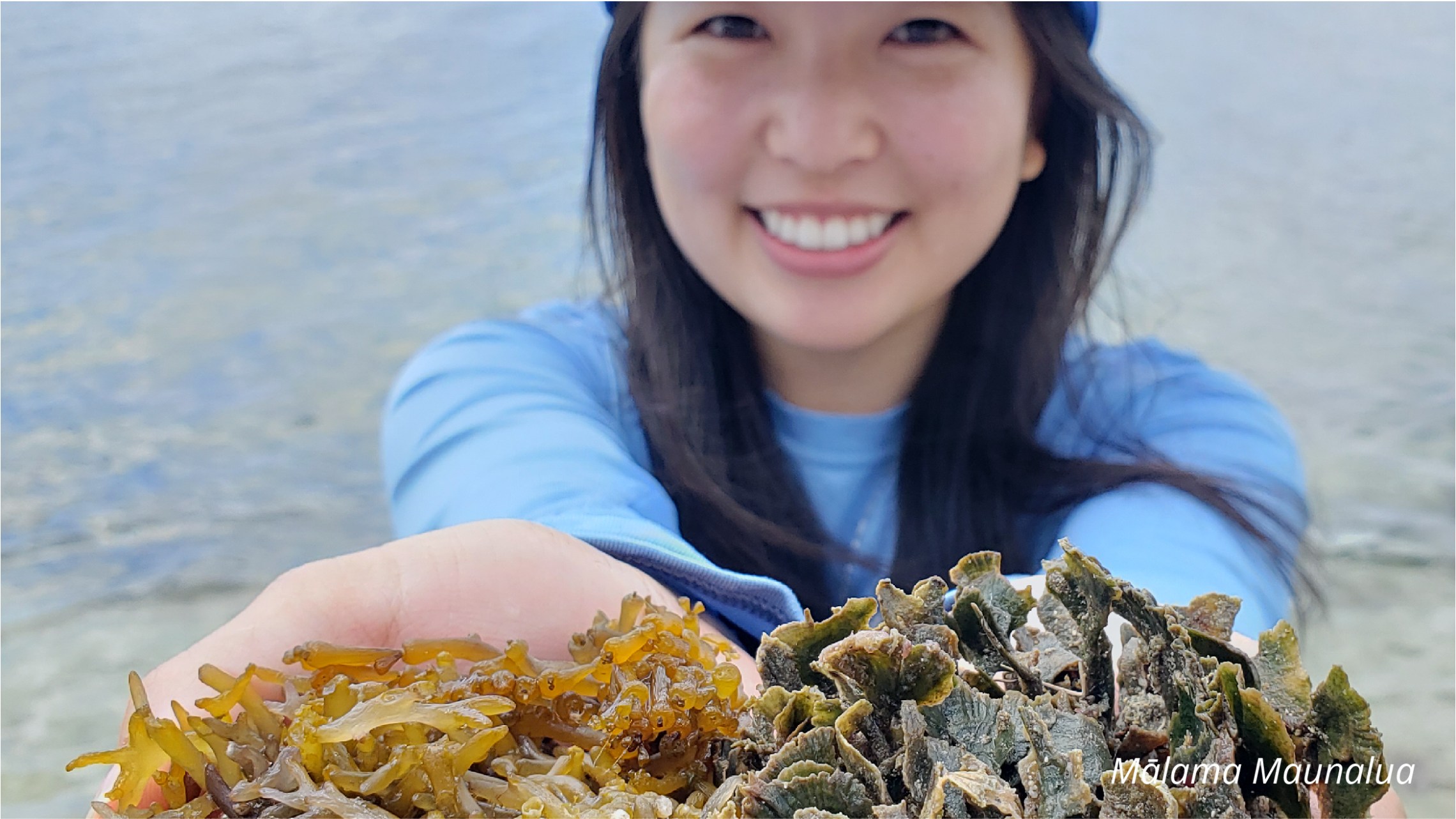 a woman holding a tray of food